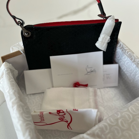 Christian Louboutin Patent Birdy Black - Picture 4 of 14